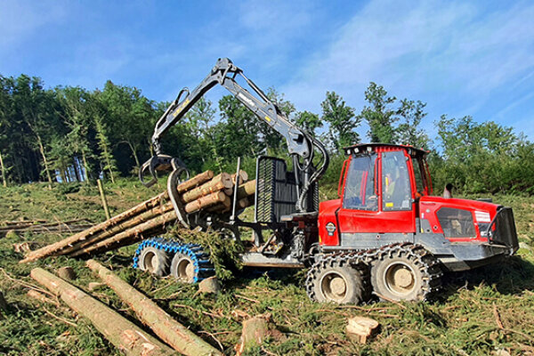 vyvozna suprava komatsu 875